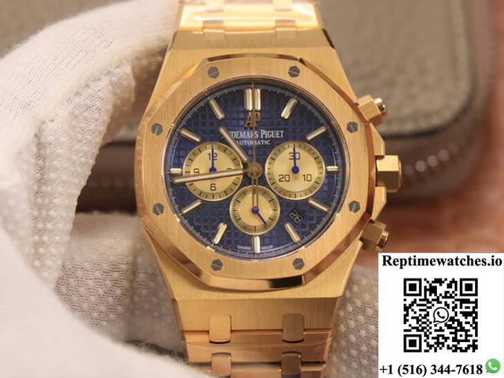 Audemars Piguet Royal Oak Chronograph 26331Ba.Oo.1220Ba.01 Om Factory Blue Dial-Rep Time Watches
