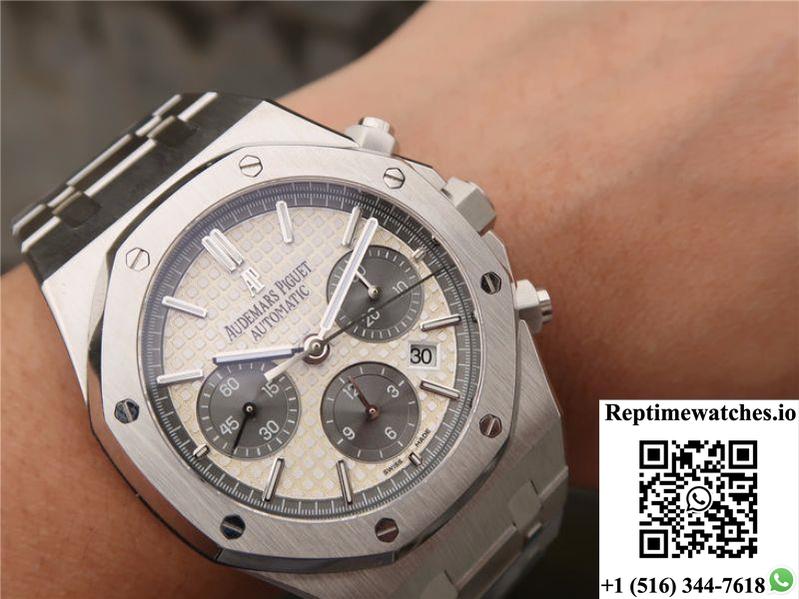 Audemars Piguet Royal Oak Chronograph 26331St.Oo.1220St White Dial Om Factory-Rep Time Watches
