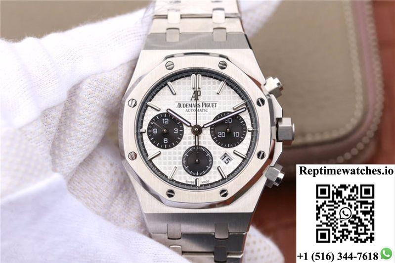 Audemars Piguet Royal Oak Chronograph 26331St.Oo.1220St.03 Om Factory White Dial-Rep Time Watches