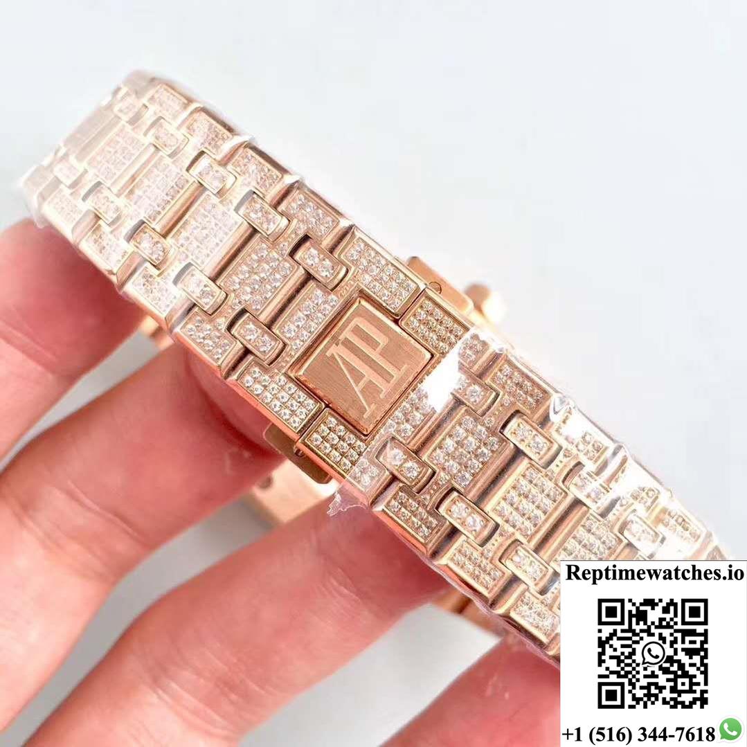 Audemars Piguet Royal Oak Diamond Dial-Rep Time Watches