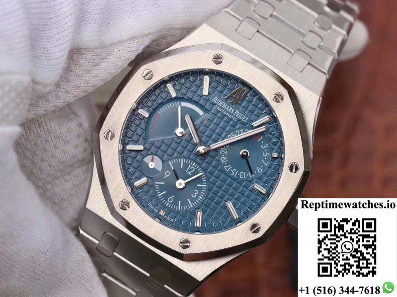 Audemars Piguet Royal Oak Gmt 41Mm 26120 Blue Dial Twa Factory-Rep Time Watches