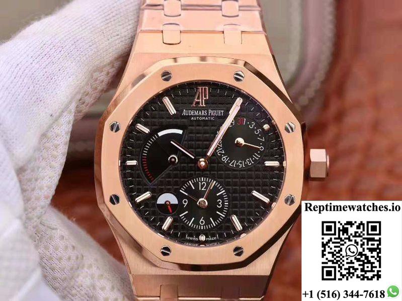 Audemars Piguet Royal Oak Gmt 41Mm 26120 Twa Factory Black Dial-Rep Time Watches