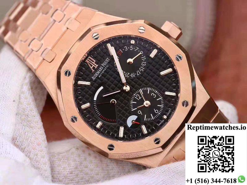 Audemars Piguet Royal Oak Gmt 41Mm 26120 Twa Factory Black Dial-Rep Time Watches