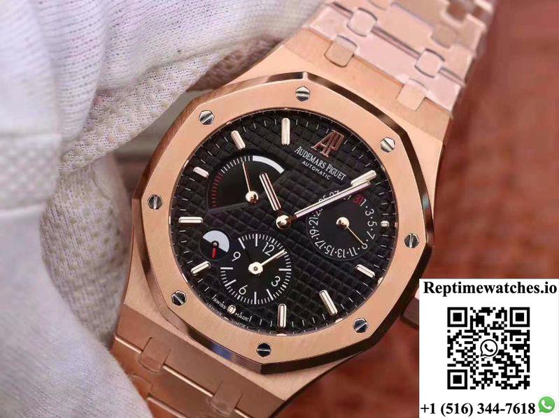 Audemars Piguet Royal Oak Gmt 41Mm 26120 Twa Factory Black Dial-Rep Time Watches