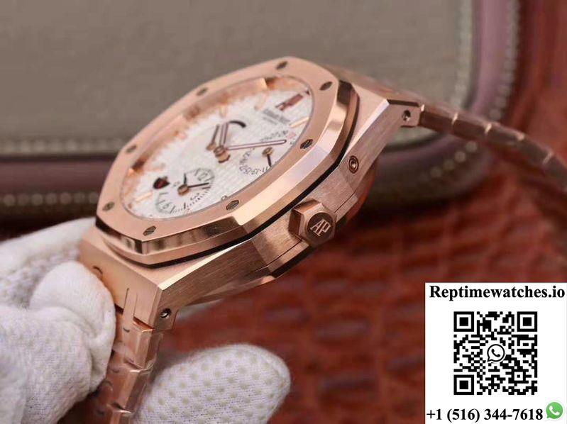 Audemars Piguet Royal Oak Gmt 41Mm 26120 Twa Factory White Dial-Rep Time Watches