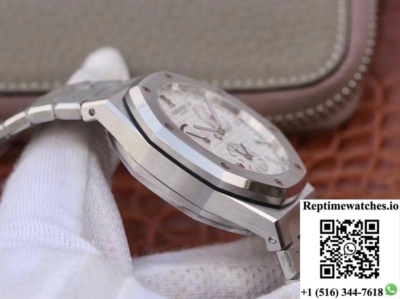 Audemars Piguet Royal Oak Gmt 41Mm 26120 White Dial Twa Factory-Rep Time Watches