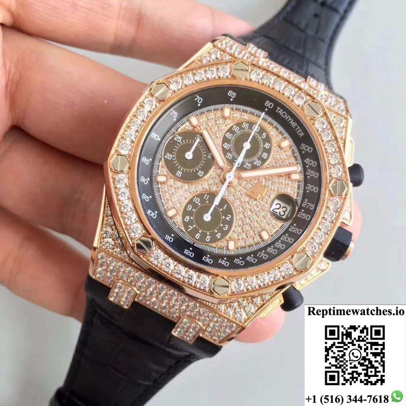 Audemars Piguet Royal Oak Offshore 26067Or.Zz.D002Cr.01 Jf Factory V3 Diamond Dial-Rep Time Watches