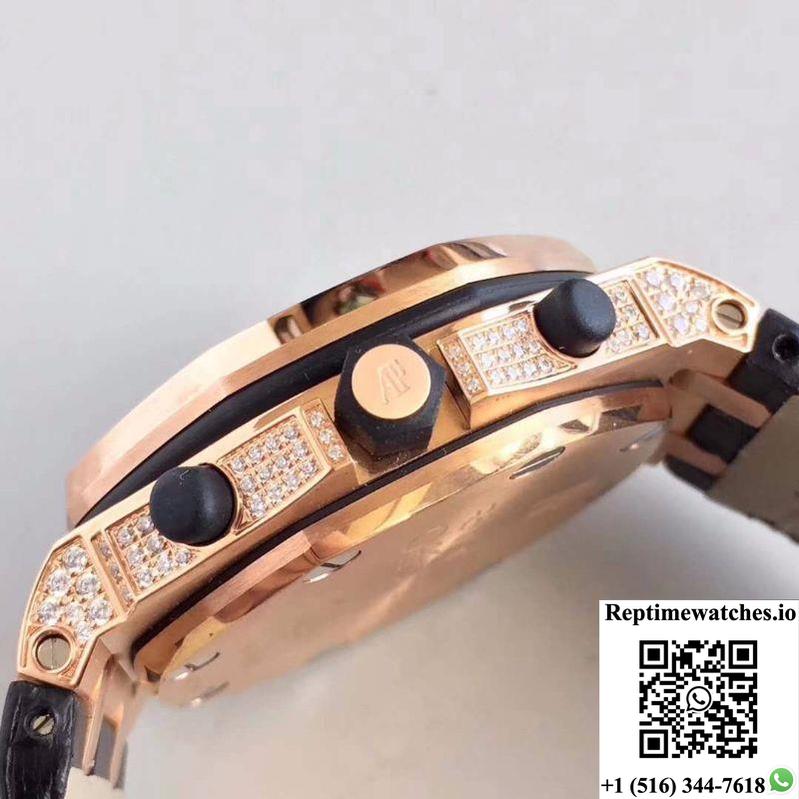 Audemars Piguet Royal Oak Offshore 26067Or.Zz.D002Cr.01 Jf Factory V3 Diamond Dial-Rep Time Watches