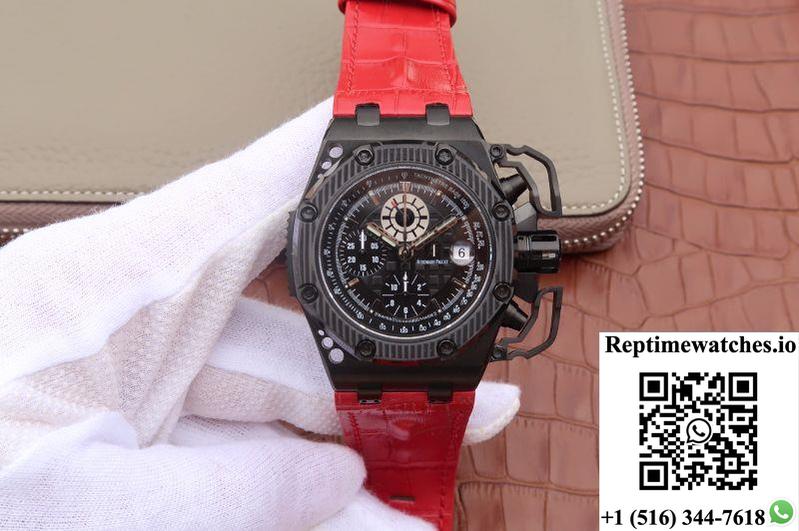 Audemars Piguet Royal Oak Offshore 26165Io.Oo.A002Ca.02 Noob Factory Black Dial-Rep Time Watches