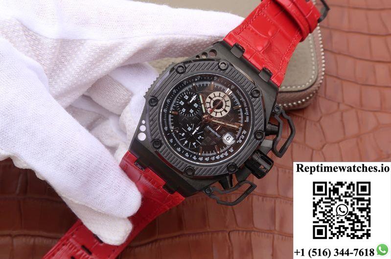 Audemars Piguet Royal Oak Offshore 26165Io.Oo.A002Ca.02 Noob Factory Black Dial-Rep Time Watches