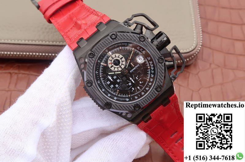 Audemars Piguet Royal Oak Offshore 26165Io.Oo.A002Ca.02 Noob Factory Black Dial-Rep Time Watches