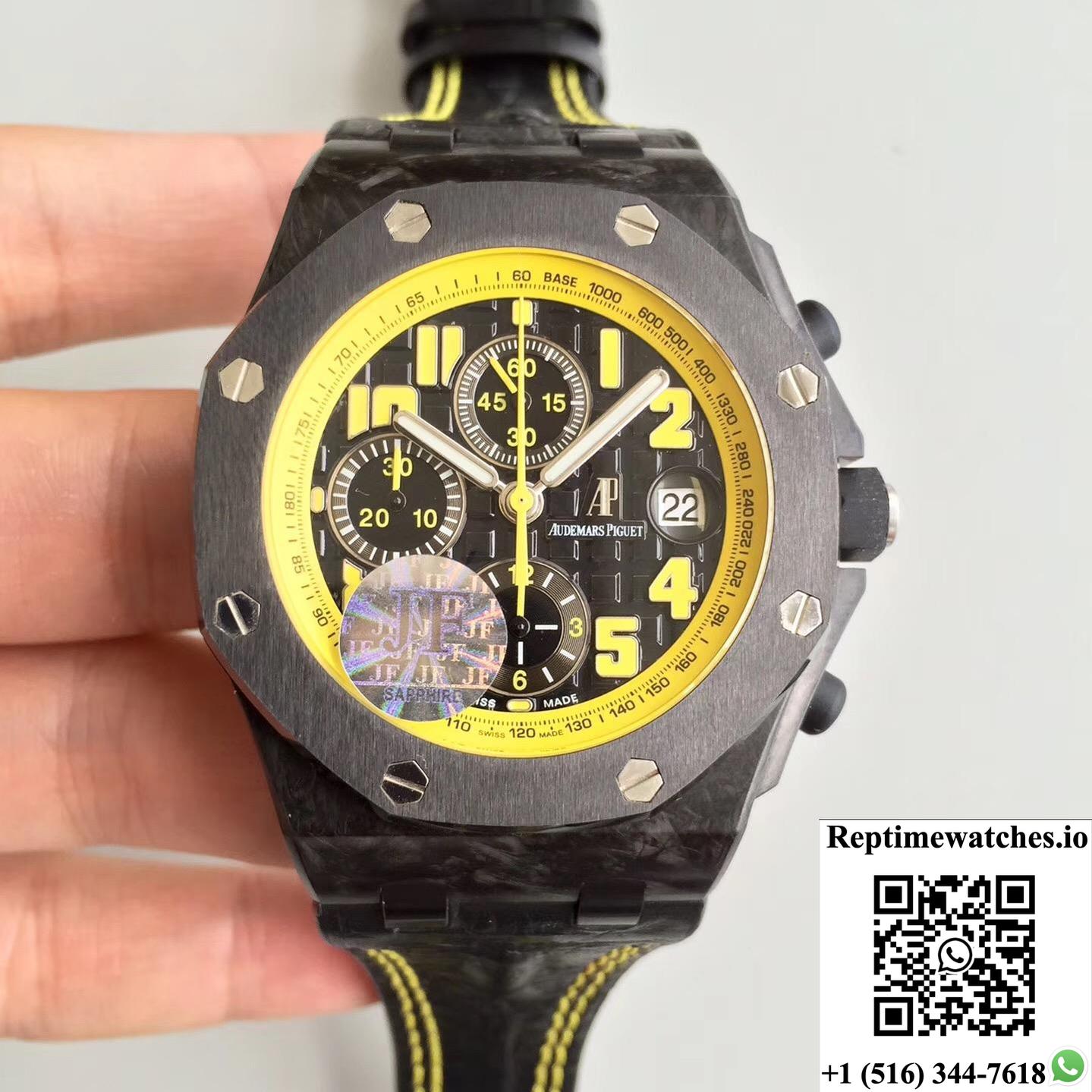 Audemars Piguet Royal Oak Offshore 26176Fo.Oo.D101Cr.02 Jf Factory V2 Black Dial-Rep Time Watches