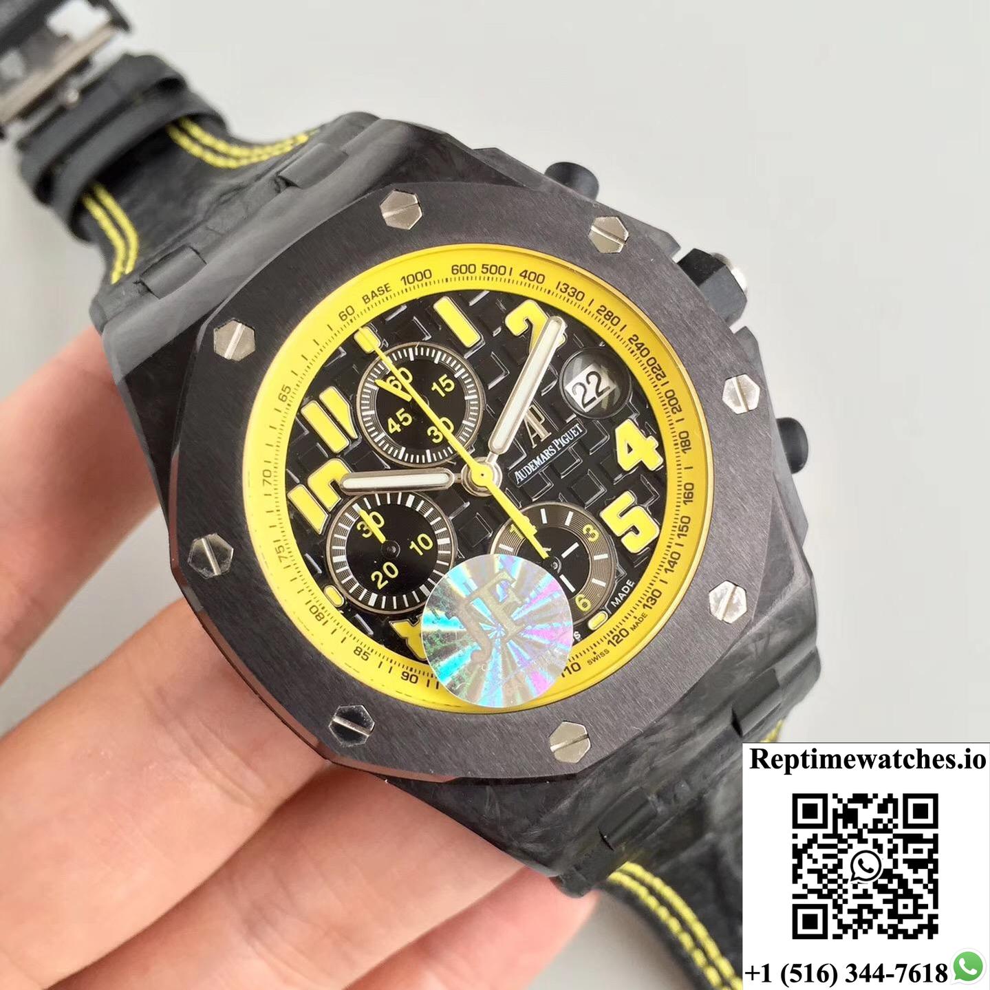 Audemars Piguet Royal Oak Offshore 26176Fo.Oo.D101Cr.02 Jf Factory V2 Black Dial-Rep Time Watches