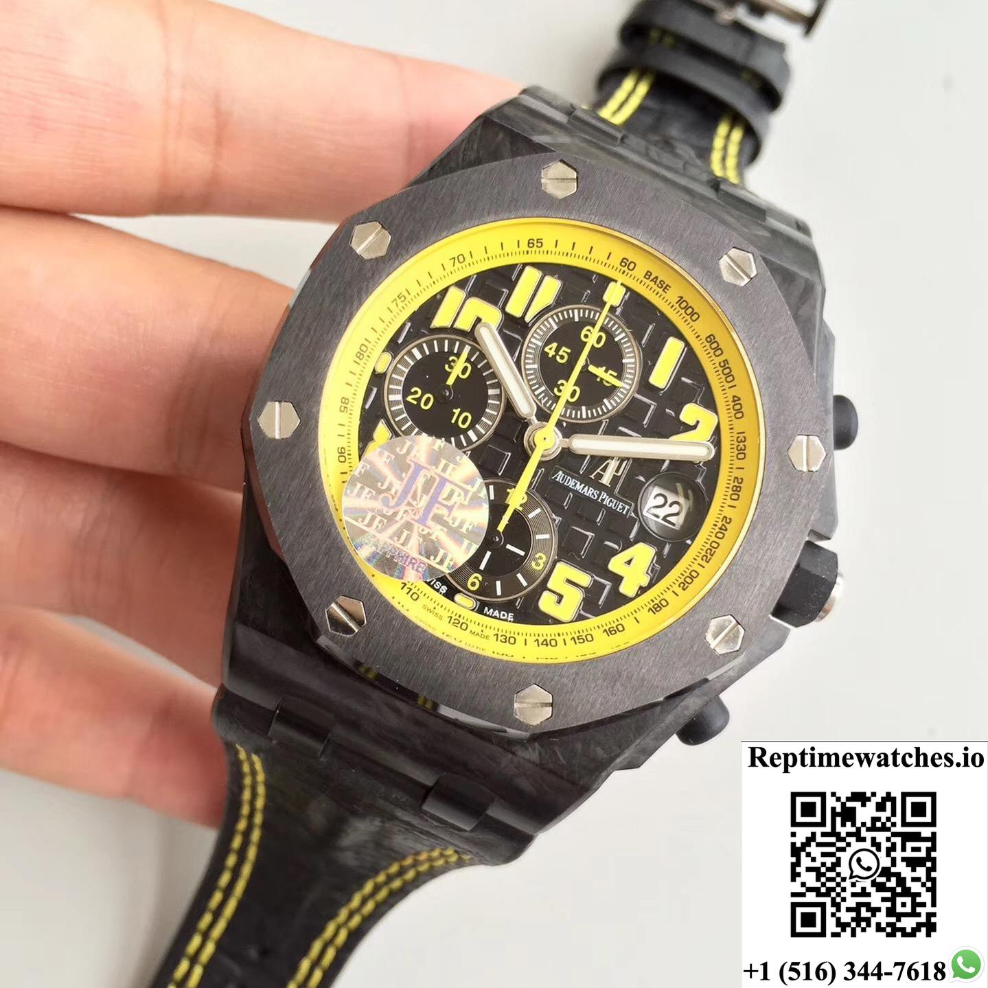 Audemars Piguet Royal Oak Offshore 26176Fo.Oo.D101Cr.02 Jf Factory V2 Black Dial-Rep Time Watches