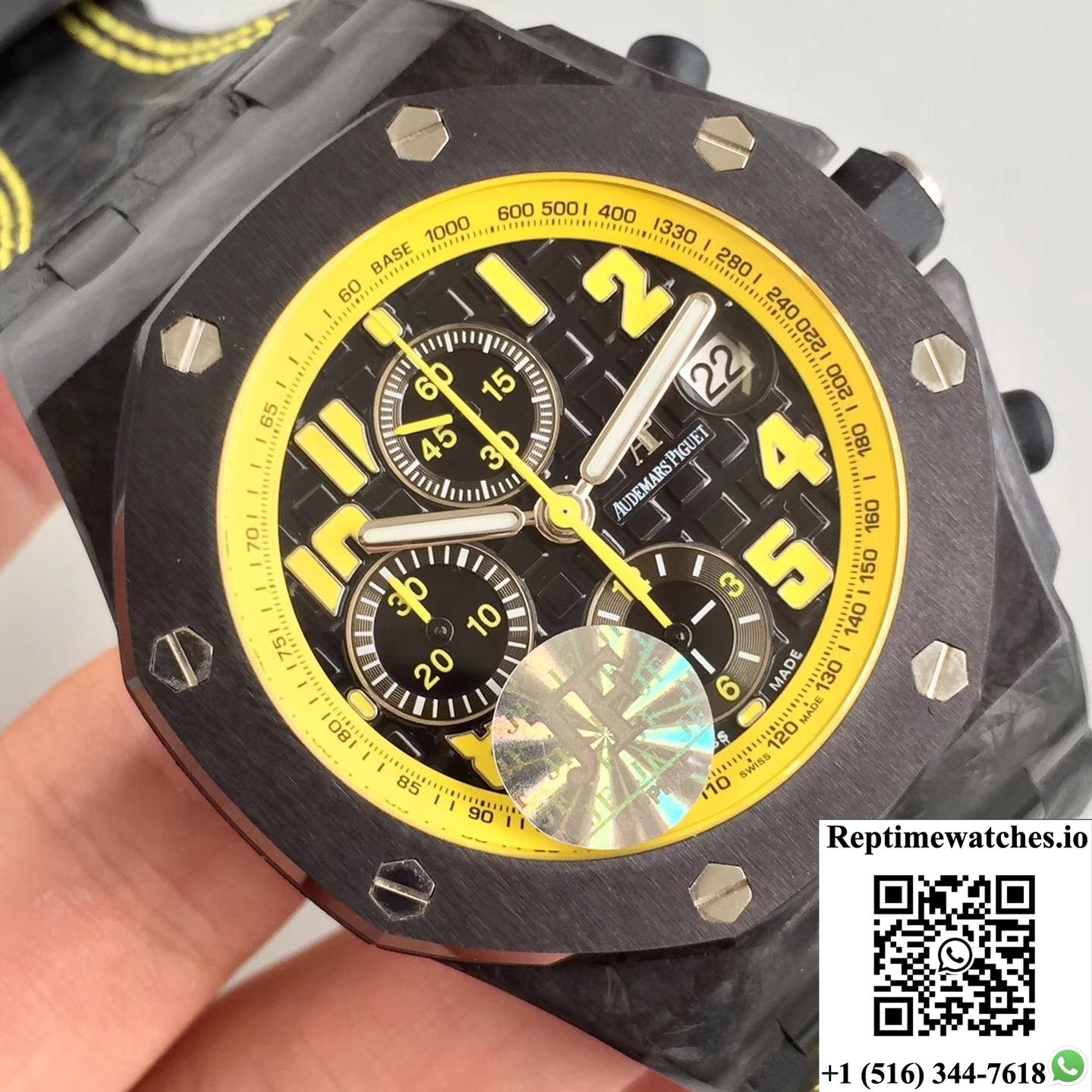 Audemars Piguet Royal Oak Offshore 26176Fo.Oo.D101Cr.02 Jf Factory V2 Black Dial-Rep Time Watches
