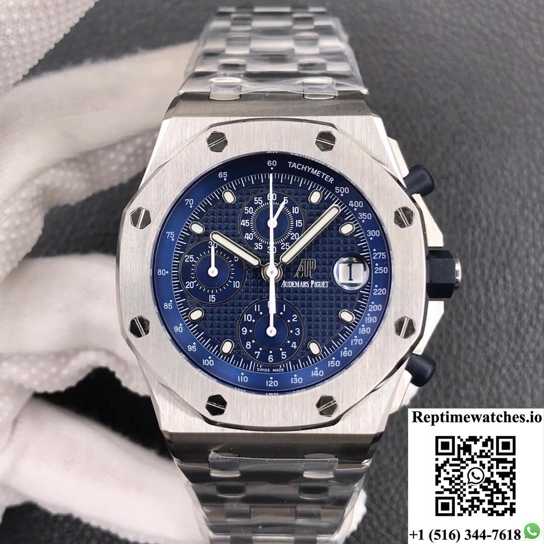 Audemars Piguet Royal Oak Offshore 26237St Jf Factory Blue Dial-Rep Time Watches