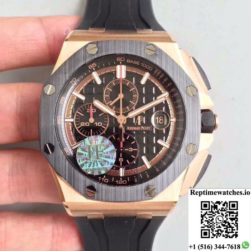 Audemars Piguet Royal Oak Offshore 26401Ro.Oo.A002Ca.01 Jf Factory V2 Black Dial-Rep Time Watches