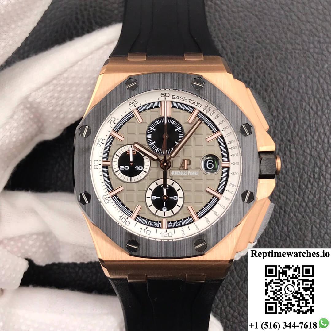 Audemars Piguet Royal Oak Offshore 26416Ro.Oo.A002Ca.01 Jf Factory V2 Grey Dial-Rep Time Watches