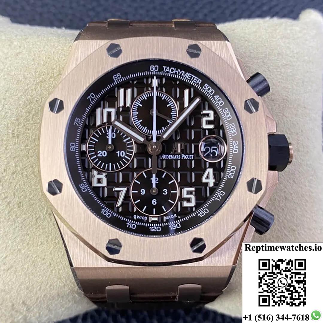 Audemars Piguet Royal Oak Offshore 26470Or.Oo.A099Cr.01 Apf Factory Rose Gold-Rep Time Watches