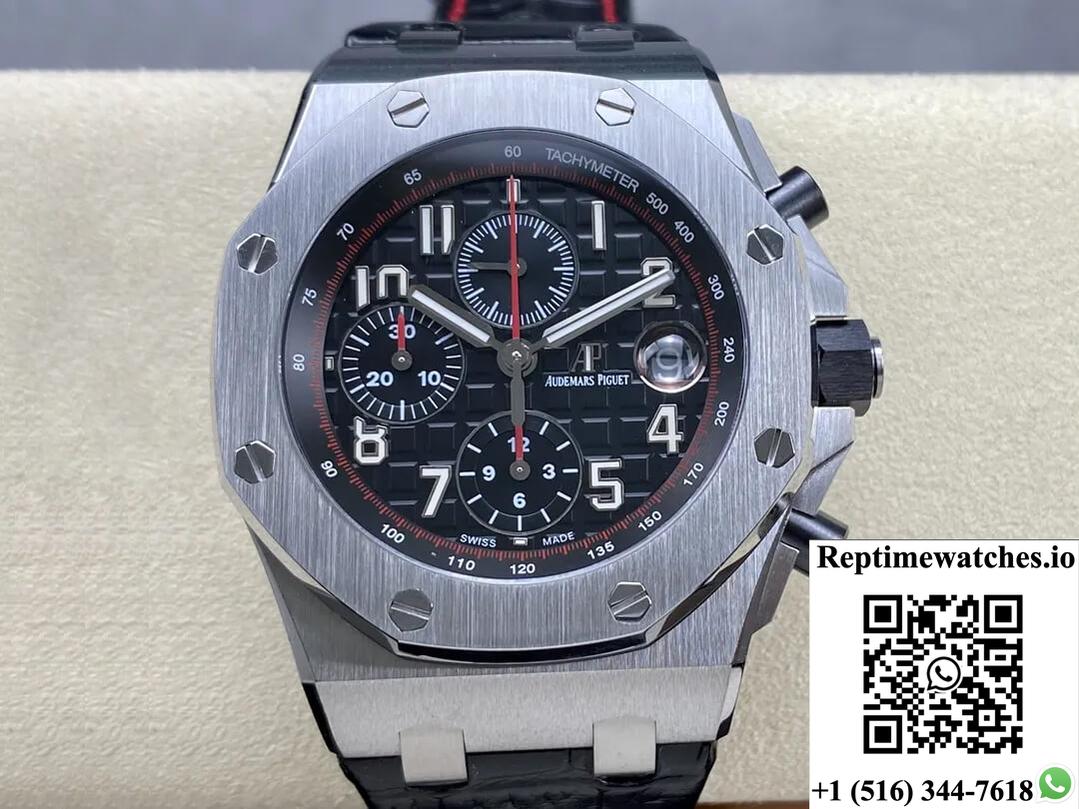 Audemars Piguet Royal Oak Offshore 26470St.Oo.A101Cr.01 Apf Factory Leather Strap-Rep Time Watches
