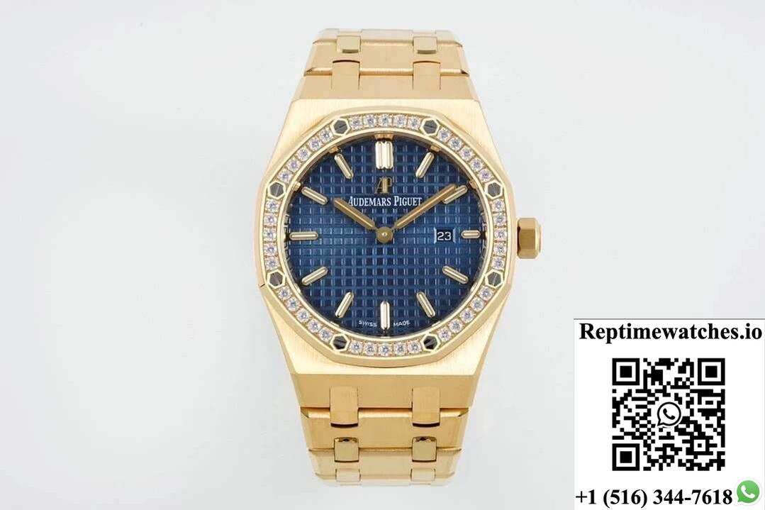 Audemars Piguet Royal Oak Quartz 33Mm 67651Ba.Zz.1261Ba.02 Zf Factory Blue Dial-Rep Time Watches