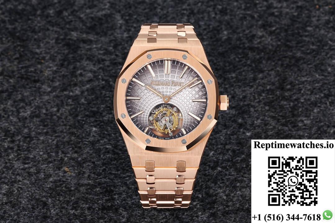 Audemars Piguet Royal Oak Tourbillon 26530Or.Oo.1220Or.01 R8 Factory Rose Gold-Rep Time Watches