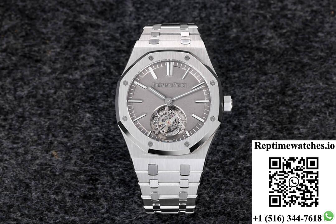 Audemars Piguet Royal Oak Tourbillon 26530Ti.Oo.1220Ti.01 R8 Factory Dark Grey Dial-Rep Time Watches