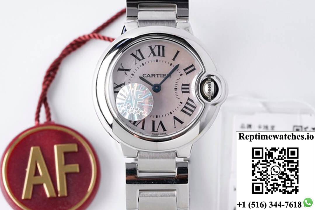 Ballon Bleu De Cartier 28Mm Af Factory Stainless Steel Strap-Rep Time Watches