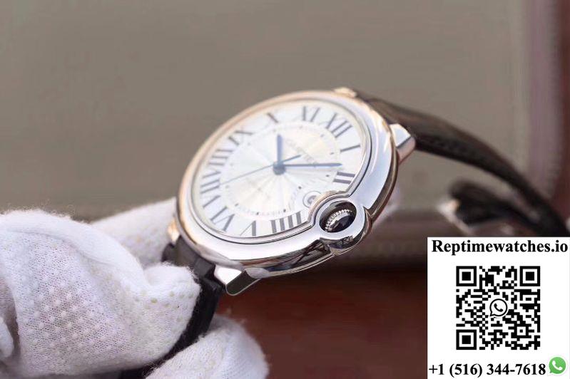 Ballon Bleu De Cartier 42Mm W6901351 V9 Factory Silver Dial-Rep Time Watches