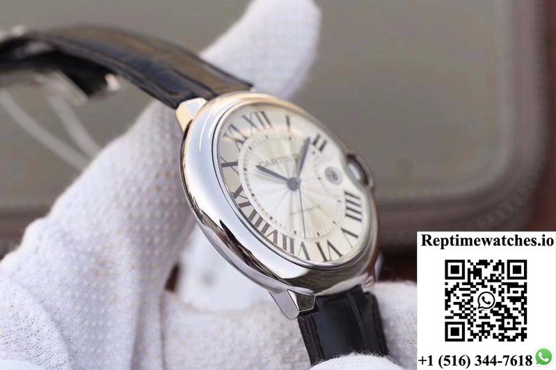 Ballon Bleu De Cartier 42Mm W6901351 V9 Factory Silver Dial-Rep Time Watches