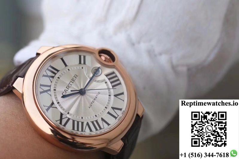 Ballon Bleu De Cartier 42Mm Wgbb0017 V9 Factory Silver Dial-Rep Time Watches