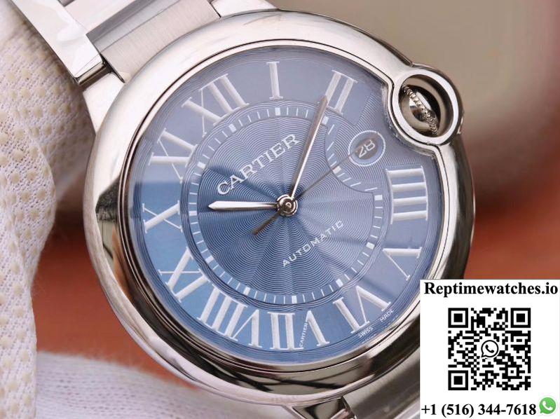 Ballon Bleu De Cartier 42Mm Wsbb0025 V9 Factory Blue Dial-Rep Time Watches