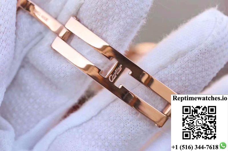 Ballon Bleu De Cartier Ladies 33 We902062 V9 Factory White Textured Dial-Rep Time Watches