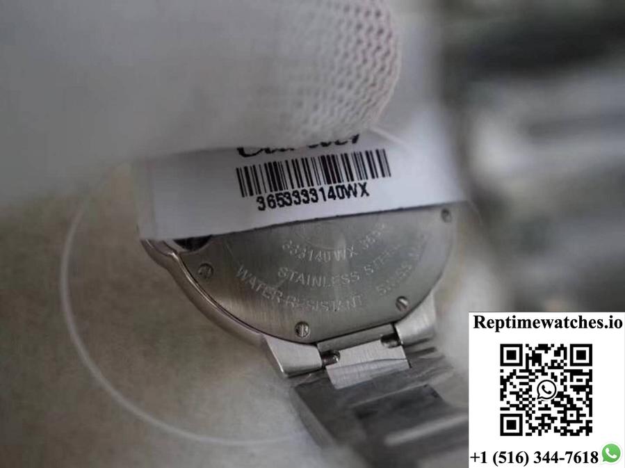 Ballon Bleu De Cartier Pink Dial 33Mm V6 Factory-Rep Time Watches