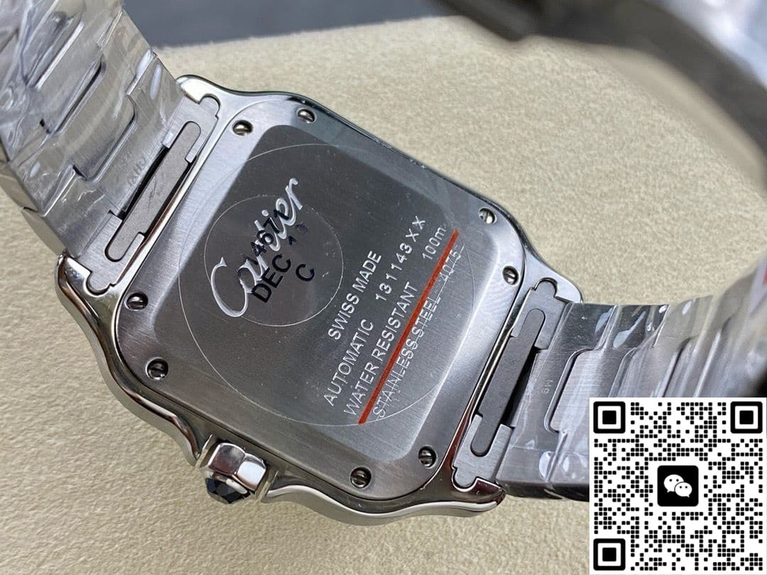 Cartier Santos WSSA0061 BV Factory stainless steel case