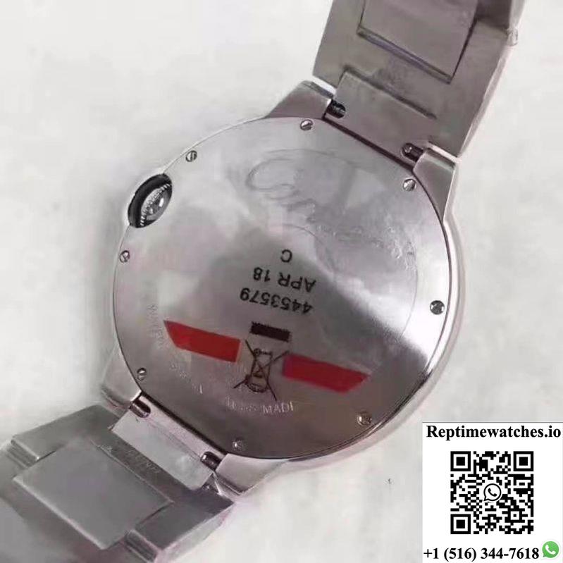 Cartier Ballon Bleu 42Mm W6920042 V6 Factory Black Dial-Rep Time Watches