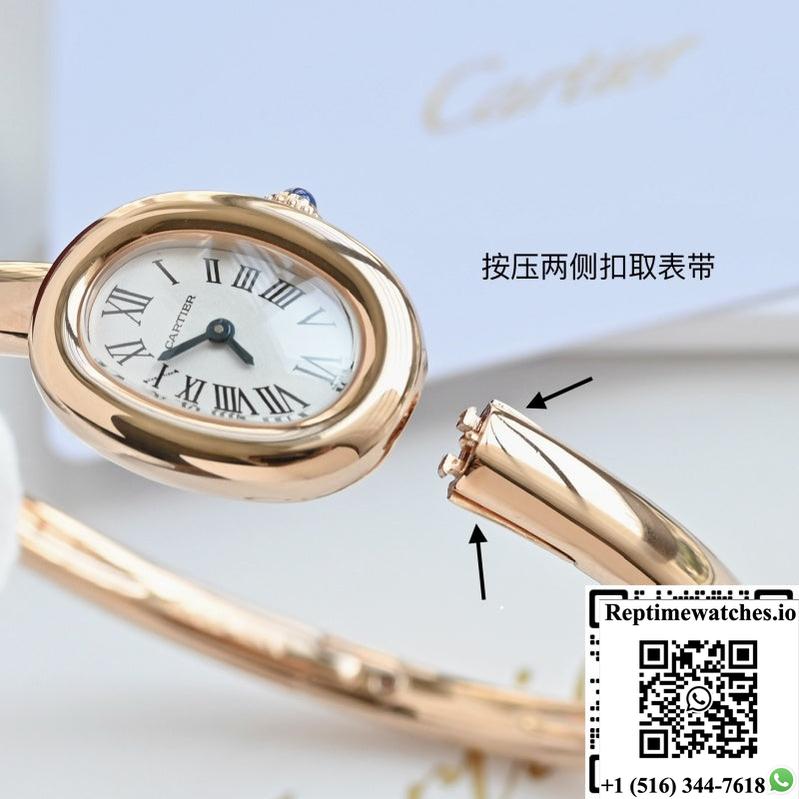 Cartier Bathtub Series Wgba0020 Sapphire Crystal Glass Mirror-Rep Time Watches