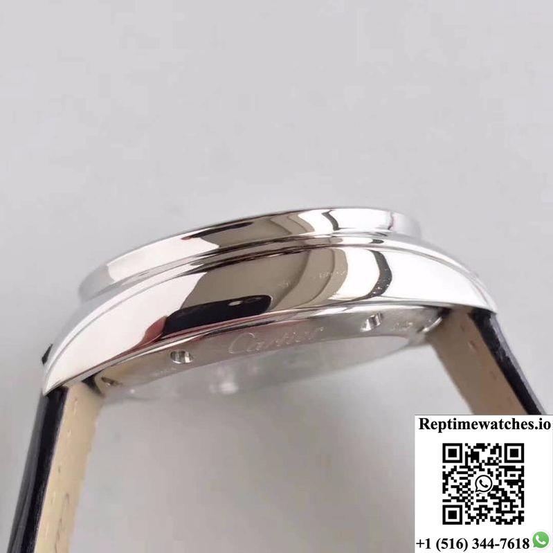 Cartier Drive De Tourbillon W4100013 18K Rose Gold White Dial-Rep Time Watches