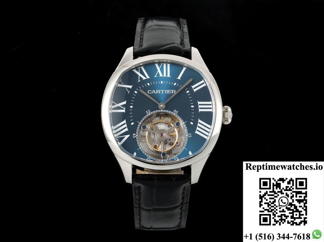 Cartier Drive De W4100014 Rms Factory Tourbillon-Rep Time Watches
