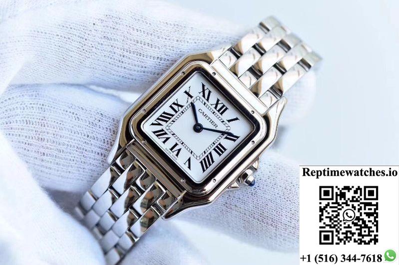 Cartier Panthere De Medium Ladies Wspn0007 Gf Factory White Dial-Rep Time Watches