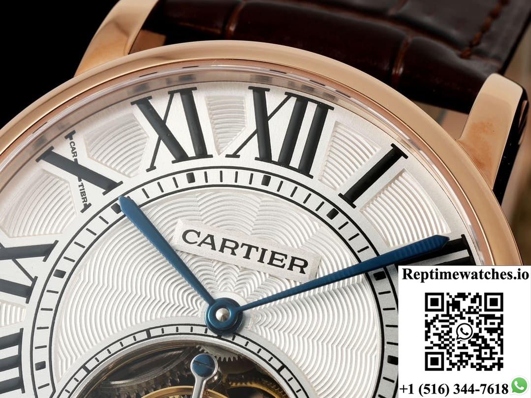 Cartier Rotonde De W1556215 Rms Factory Tourbillon-Rep Time Watches