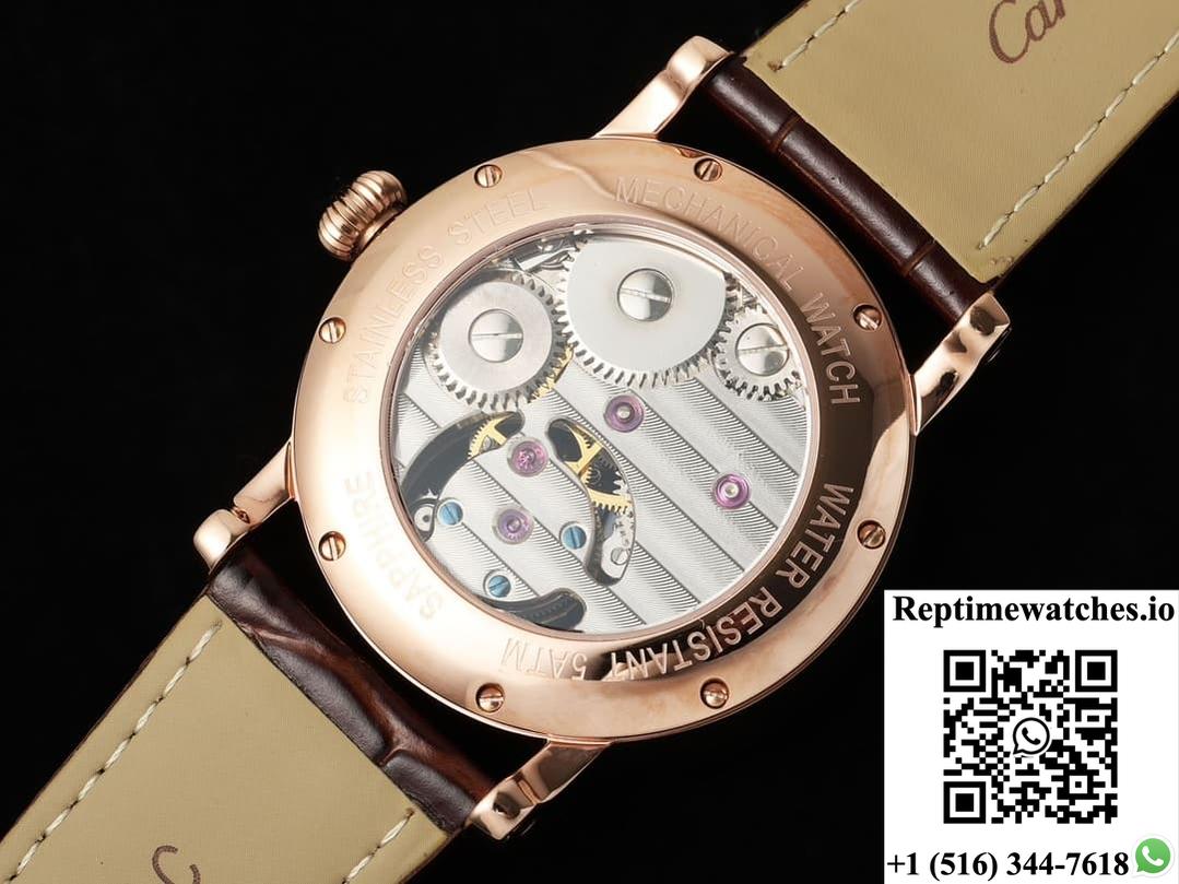 Cartier Rotonde De W1556215 Rms Factory Tourbillon-Rep Time Watches