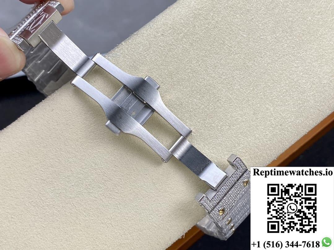 Cartier Santos W2Sa0023 Amg Factory Diamond Strap-Rep Time Watches