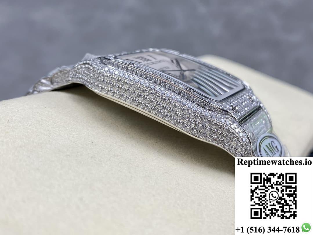Cartier Santos Wssa0011 Amg Factory 40Mm-Rep Time Watches