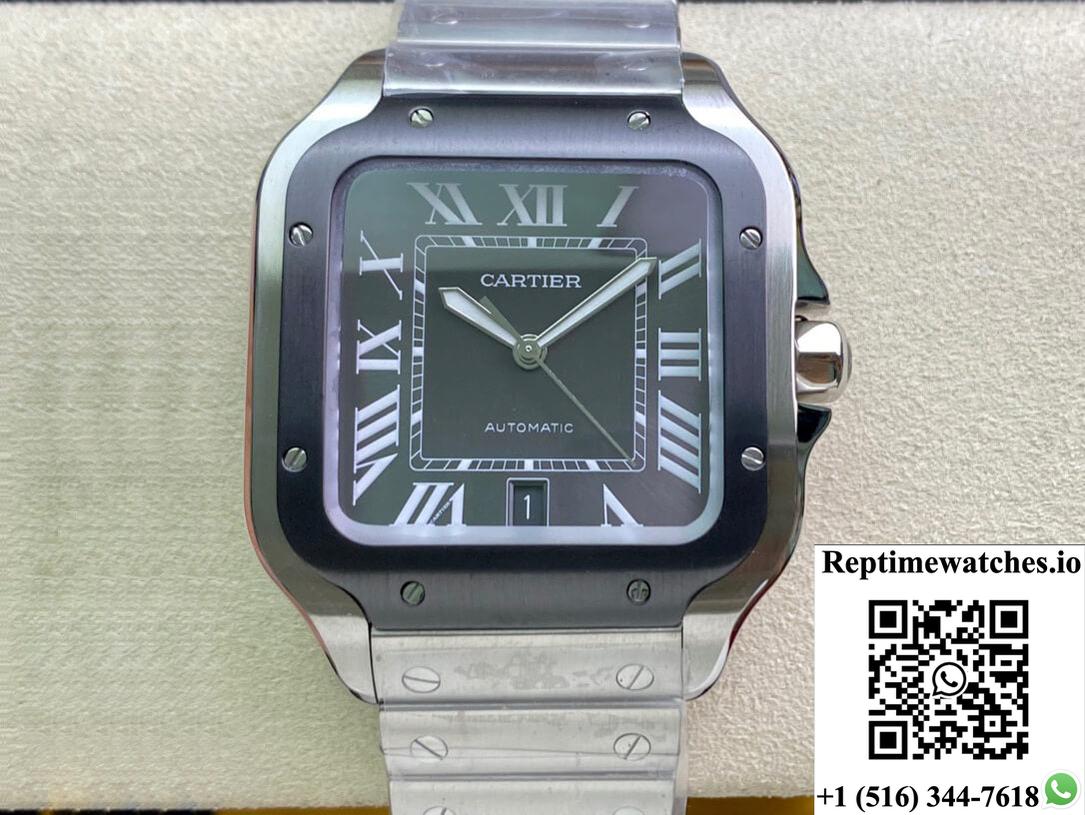 Cartier Santos Wssa0037 Gf Factory V2 Stainless Steel Strap-Rep Time Watches