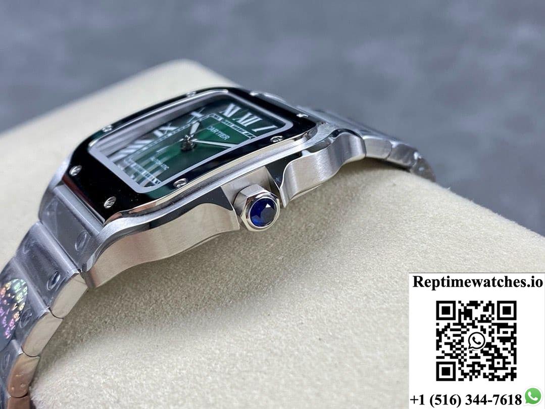 Cartier Santos Wssa0061 Bv Factory Stainless Steel Case-Rep Time Watches