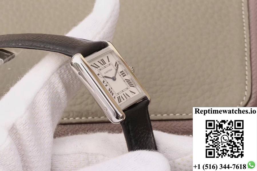 Cartier Tank Solo Ladies 31Mm Wsta0030 Jf Factory Silver Dial-Rep Time Watches
