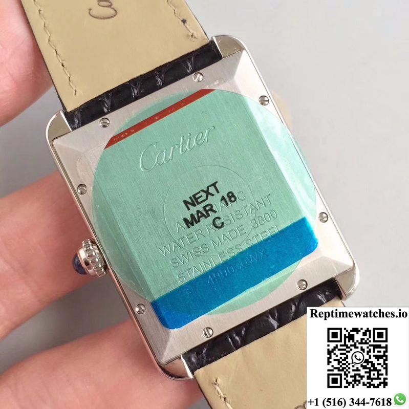 Cartier Tank Solo Xl Automatic W5200027 Zf Factory White Dial-Rep Time Watches