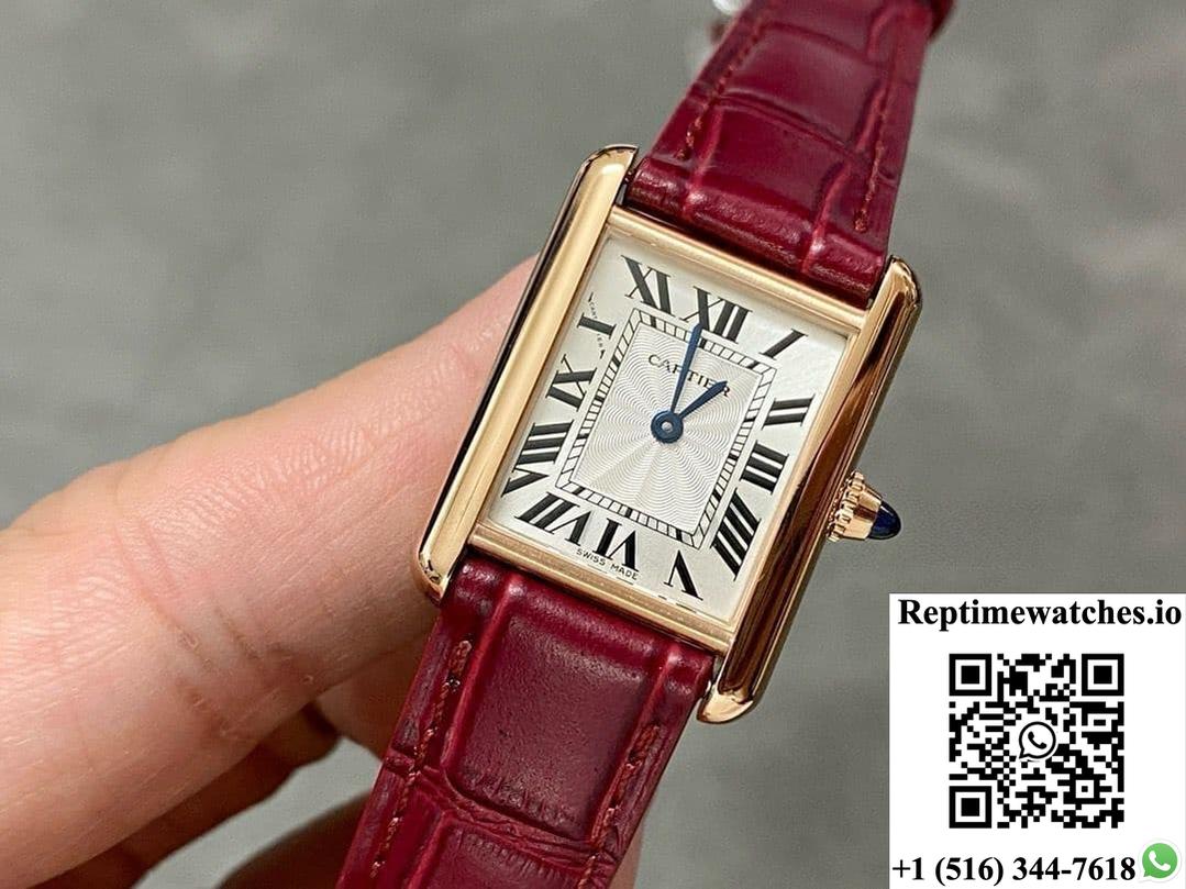 Cartier Tank Wgta0010 F1 Factory Solid Case Back-Rep Time Watches