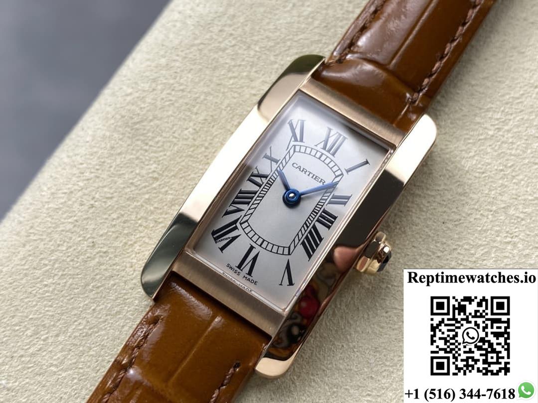 Cartier Tank Wgta0133 8848 Factory Alligator Leather Strap-Rep Time Watches